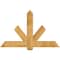 Ekena Millwork Kennewick Rough Sawn Timber Gable Bracket, Western Red Cedar, 60"W x 38"H x 4"D x 6"F, 15/12 Pitch GBW060X38X0406KEN00RWR - alternate 1
